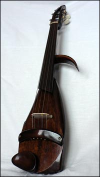 Пятиструнная скрипка - общий вид. Модель - январь 2011. Оснащение - активная пьезо-система Artec AB 2.