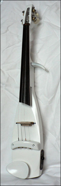 Электроскрипка - общий вид. Модель - январь 2012.