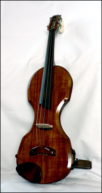 Электроакустическая скрипка (Neo-Model) март 2013 . Оснащена активной пьезосистемой artec EPP-PZ 